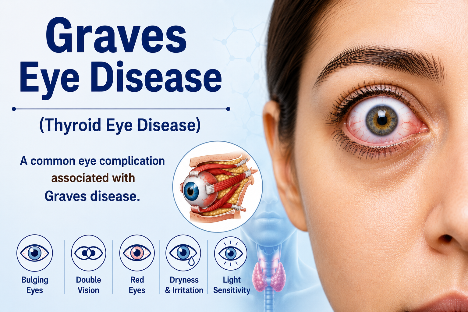 Thyroid Eye Disease (TED) — Orbital Inflammation Causing Bulging Eyes and Eye Redness